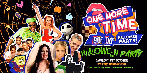 One More Time 90s + 00s Halloween Day Party
