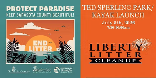 TED SPERLING PARK\/ KAYAK LAUNCH: LIBERTY LITTER CLEANUP