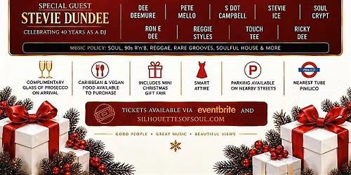 Silhouettes of Soul Riverside Soiree - A Pre Christmas Celebration