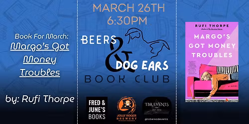 Beer & Dog Ears Book Club at Jolly Roger Brewery