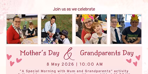 Mother's Day and Grandparents Day