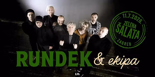 Rundek i Ekipa u Zagrebu ( \u0160RC \u0160alata)