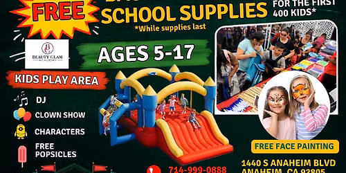Back to School Event