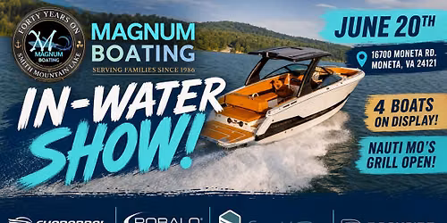 Magnum Boating IN-WATER SHOW!