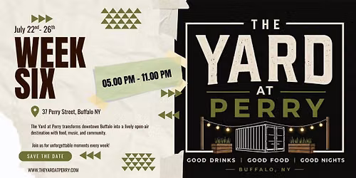 Week Six @ The Yard