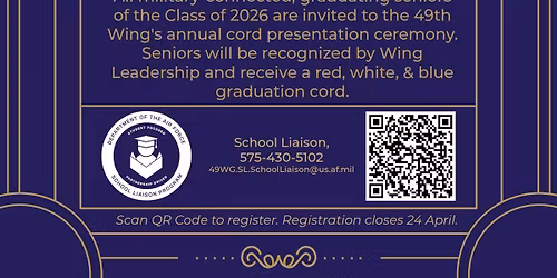 Holloman Class of 2026 Senior Salute 