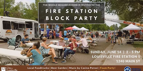 Fire Station Block Party