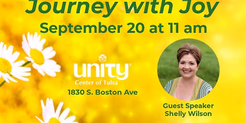 Guest Speaker at Unity Center of Tulsa