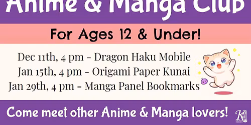 Tween Anime & Manga Club