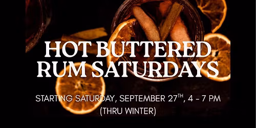 Hot Buttered Rum Saturdays at Puget Sound Rum Co.