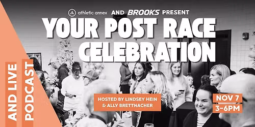 Your Post Race Celebration