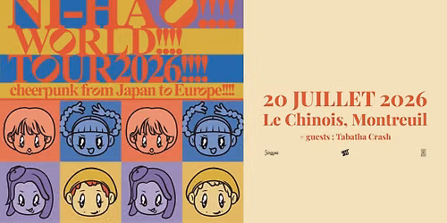 Ni-Hao!!!! (Cheer Punk - Japon) + guests @ Le Chinois