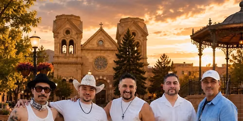 Simpatico - Summer Scene on Santa Fe Plaza