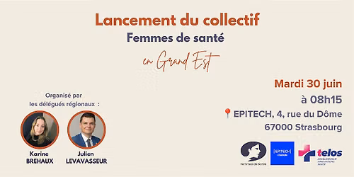 Lancement du collectif Femmes de Sant\u00e9 en Grand Est