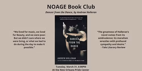 Book Club: Dancer from the Dance