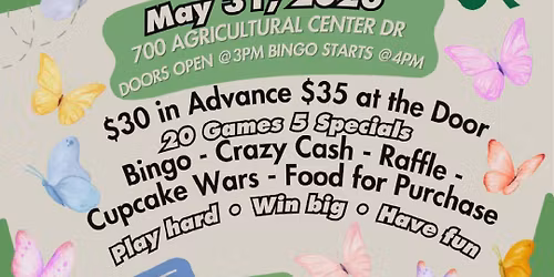 Sam's Creek 4-H Club Spring into Summer Bingo