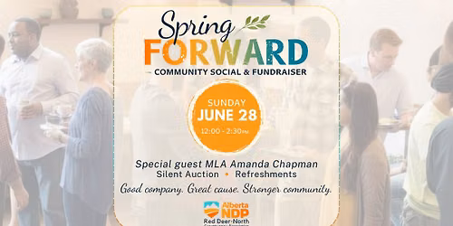 Spring Forward Community Social & Fundraiser