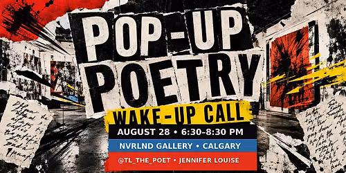Pop-Up Poetry: Wake-Up Call
