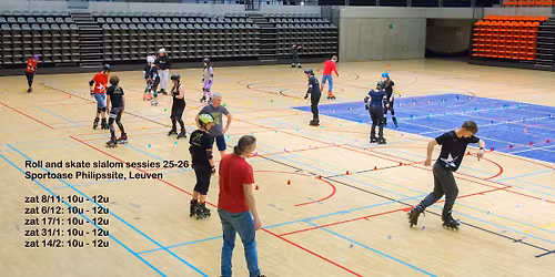 Slalom Sessie Roll and Skate Leuven. 2025-2026