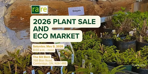 rare's 2026 Plant Sale & Eco-Market