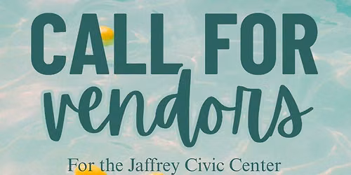 Call for Vendors