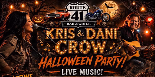 Route 41 annual Halloween party featuring Kris and Dani Crow 