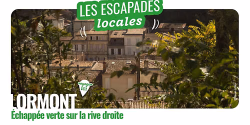 Lormont - \u00e9chapp\u00e9e verte sur la rive droite