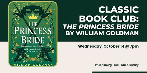 Classic Book Club: The Princess Bride
