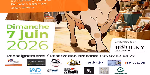 PORTE OUVERTE \u00c0 LA FERME \/ BROCANTE