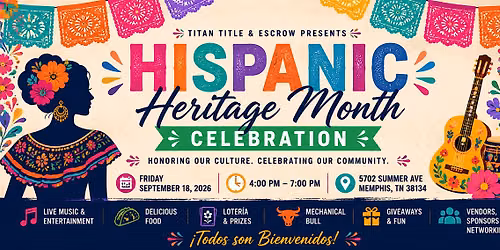 Hispanic Heritage Month Celebration!