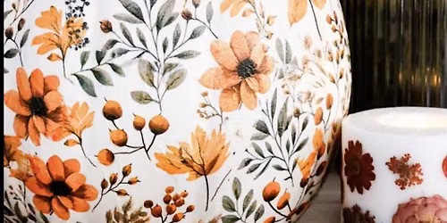Decoupage Pumpkin Workshop