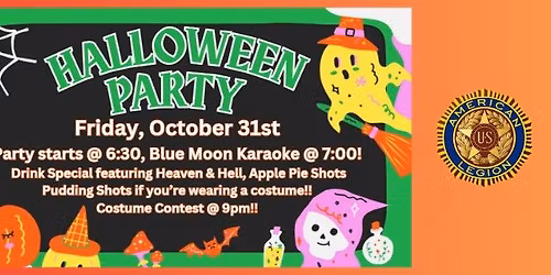 Halloween Party with Blue Moon KARAOKE!