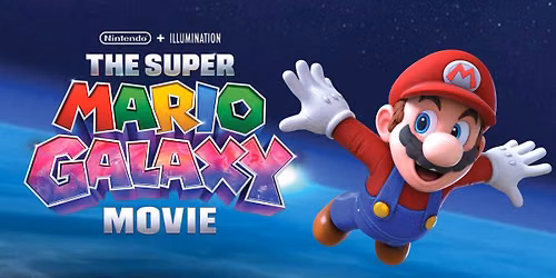 Silver Screen At Lakeview Park - SUPER MARIO GALAXY MOVIE