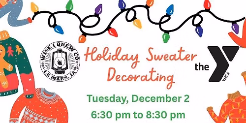 Holiday Sweater Decorating with The Y