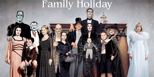 OBELISK Munsters and Addams Family Holiday Party