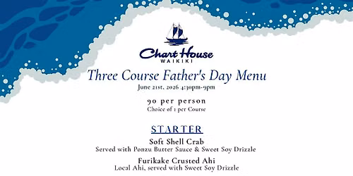 Three Course Father's Day Dinner