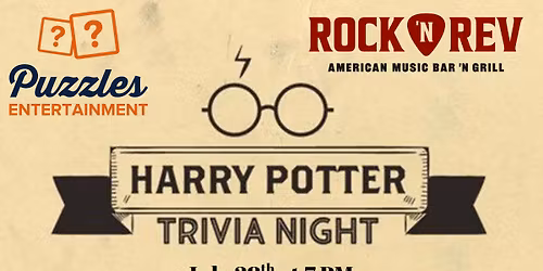 Puzzles' Harry Potter Trivia @ Rock 'N Rev Ocoee