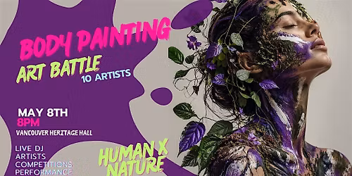 Art Battle Live Body Painting