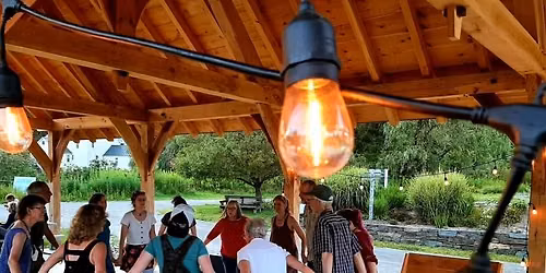 Brattleboro bal folk pavilion jam, crepes, & dance