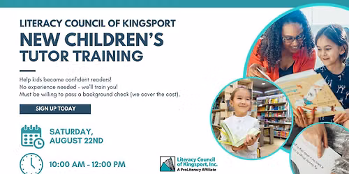 New Children's Tutor Training