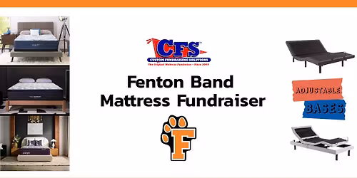 Fenton Mattress Fundraiser Sale