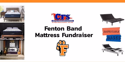 Fenton Mattress Fundraiser Sale