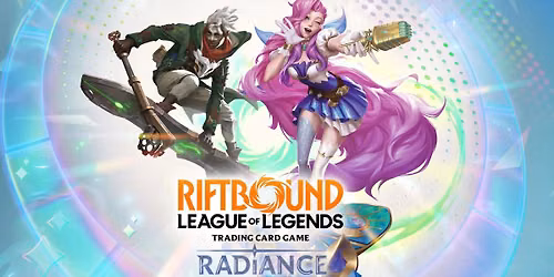 Sat 10\/17\/2026, 1 pm - Riftbound: Radiance \u2014 Pre-Rift Sealed: Starlight Matinee