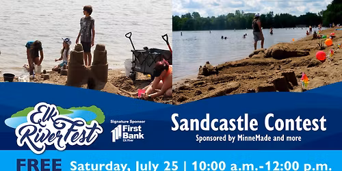 Sandcastle Contest at Elk RiverFest