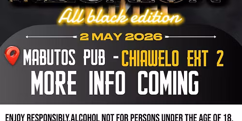 Mabutos Reunion(All black edition)