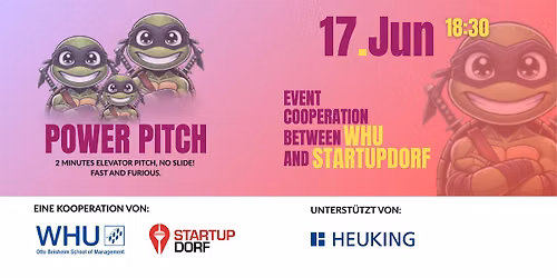 Power Pitch & Networking 2026 \u2013 powered by StartupDorf & WHU