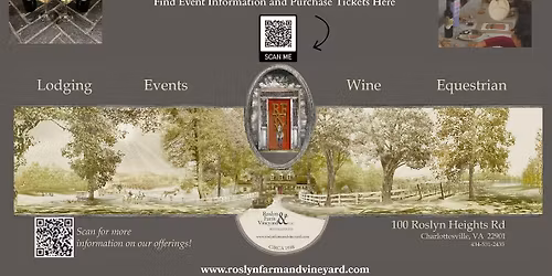 Wine & Design Event at Roslyn Farm and Vineyard