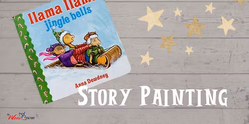 Story Painting: Llama Llama Jingle Bells