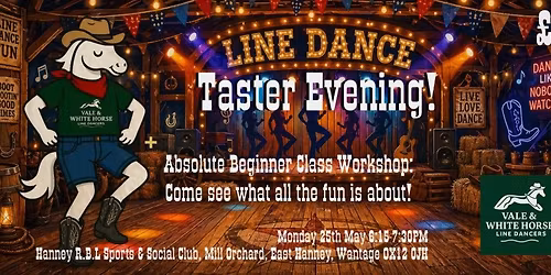 Line Dance Taster Class @East Hanney
