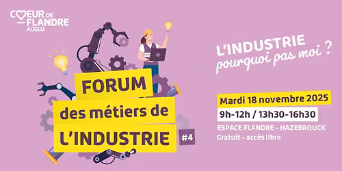 Forum des m\u00e9tiers de l'industrie #4